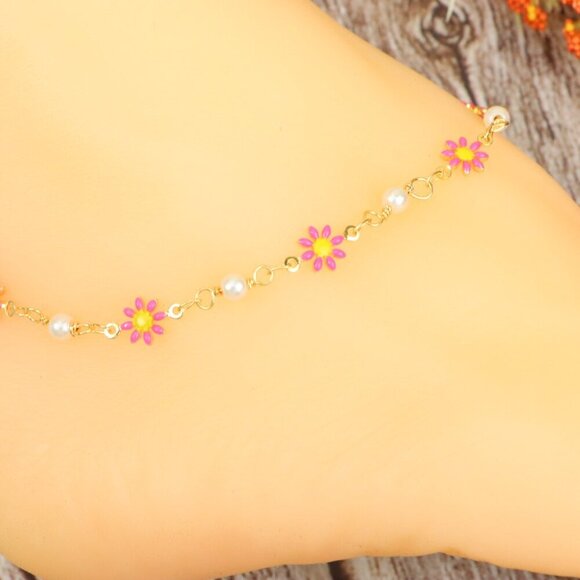 "Dainty Anklet for Women – Elegant Everyday Jewelry & Perfect Gift | MLCRC1217 - Picture 4 of 10